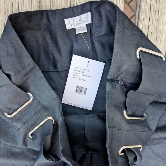 ROBIN HOWE Women Black Skirt l 8 NWT - Picture 4 of 4